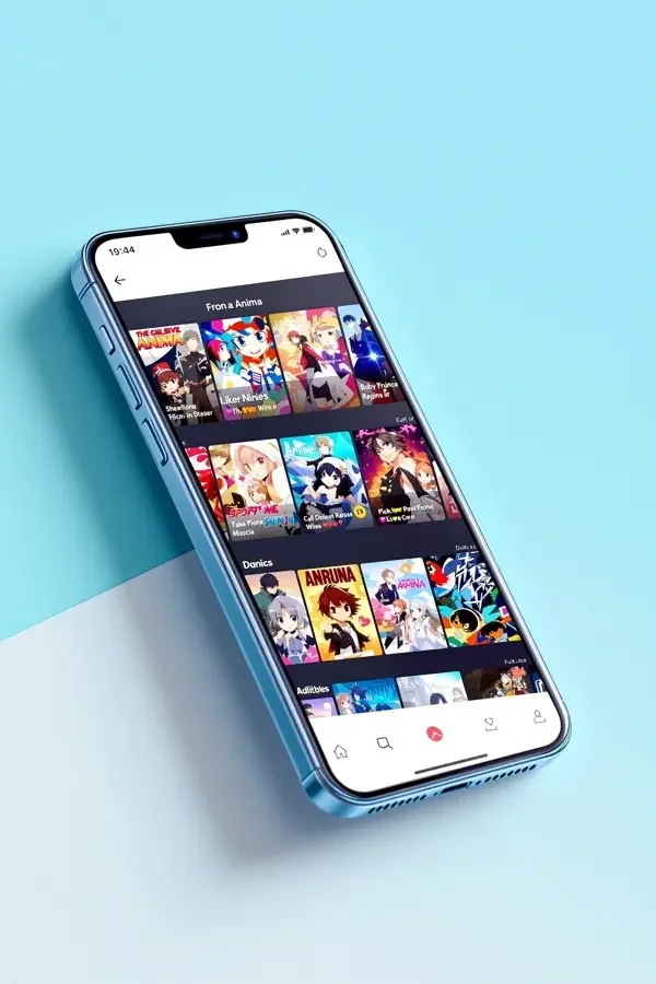 韩漫日漫网 APP 界面预览